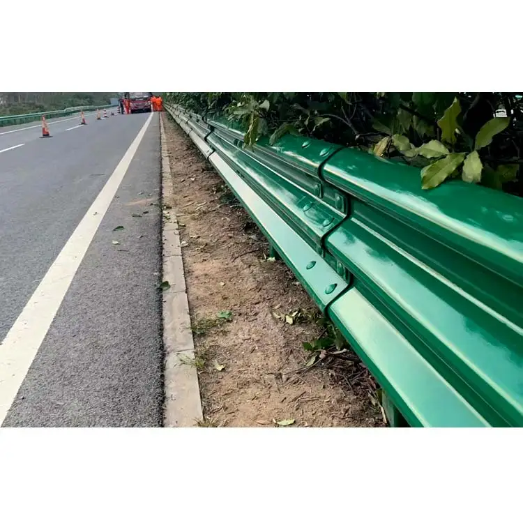 Factory Wholesale Highway Guardrail Hot Dip Galvanized Guard Rail External 90 Degree Corner Terminal End