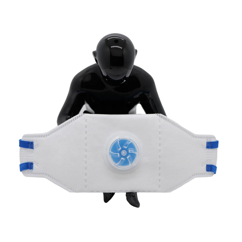 Quality Factory Disposable Particulate Respirator Masks with Four Layers of Gray Dust respirator  Face Mask