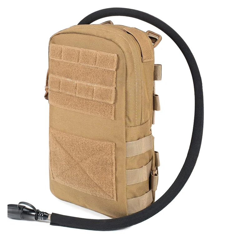 Custom Nylon Outdoor Waterproof Modular 2l Hydration Molle Accessories Tactical Storage Bag Backpack