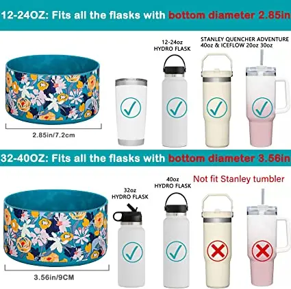 BPA Free Silicone Boot Sleeves Anti-slip Cover Protective Sleeve Pet Water Feeding Bowl Silicone Bottle Sleeve