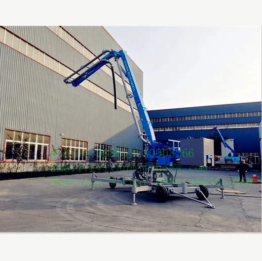 full hydraulic concrete placing boom with high quality