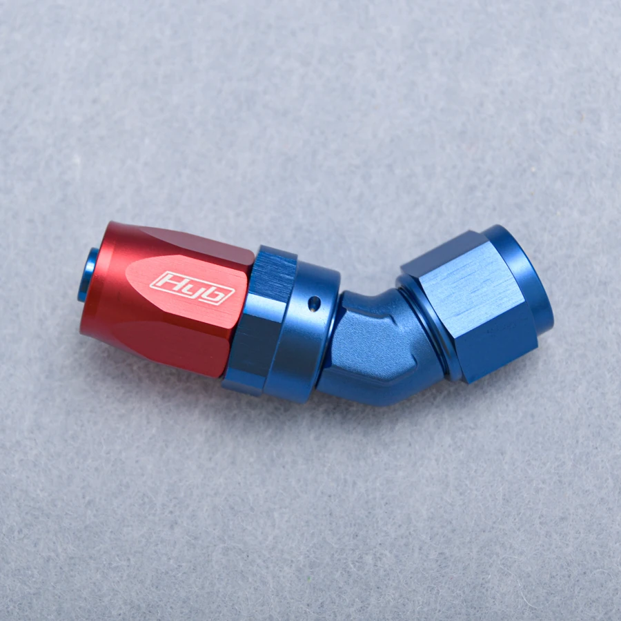 HYB 45 90 Degree Female Forged Elbow Hose End AN8 AN8090-8