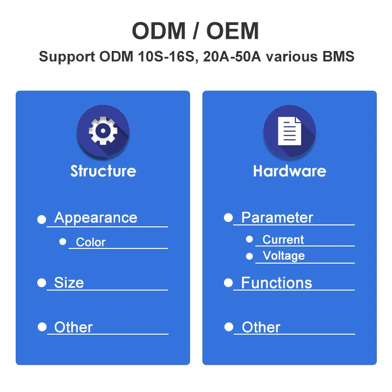 5-16s bms 21v 25.2v 33.6v 42v 54.6v 67.2v 15A 20A 25A 30A 35A 40A 50A 18650 lithium battery protection board with equalization