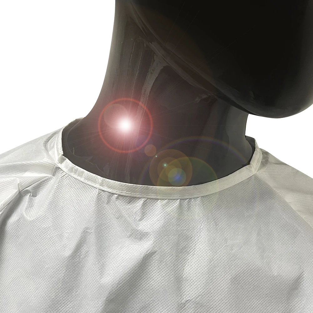 New Arrival High Quality Long Sleeve Water Proof Disposable Non Woven Aami Standard Level 1 Function Gown For Adult