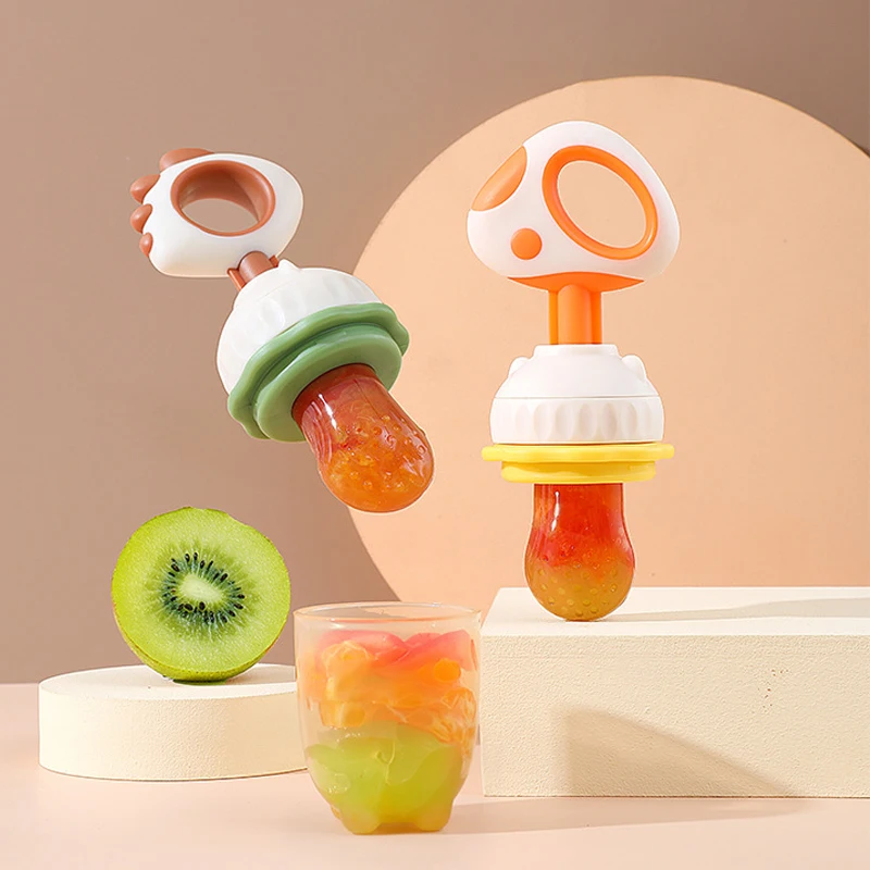 Baby juice fruit auxiliary food tooth glue fruit baby teether molar stick supplementary and teether for Babies Infant Fruit Teet