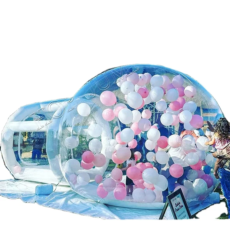 Commercial Grade Inflatable Bubble House Bubble Tent for Party Balloons Decorations transparent bouncy castle
