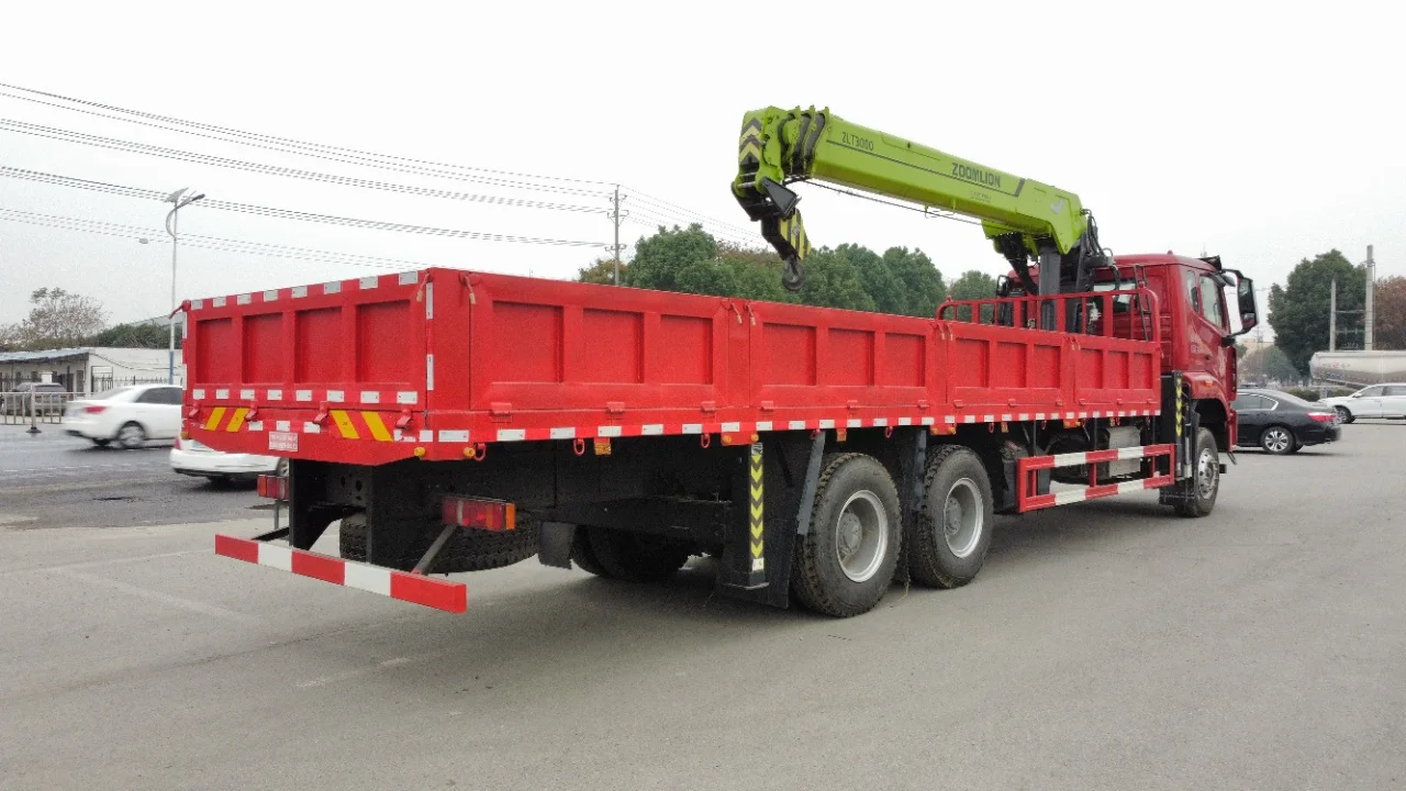 HOWO  6x4 Truck Mounted Crane  14 Ton Telescopic Knuckle Boom Crane Truck for Sale