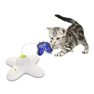 Wholesale Free Samples 360 Rotate Interactive Funny Cat Stick,Wholesale Cat Butterfly Toy