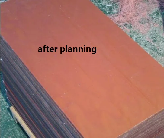 Plastic Cutting Board Planer to plan the used cutting boards in Cafes thickness