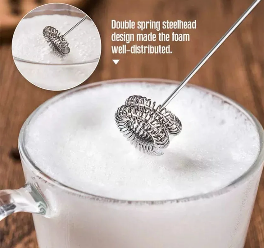 Mini Blender Mixer 3 Speeds Adjustable Handheld Electric Milk Frother for Coffee