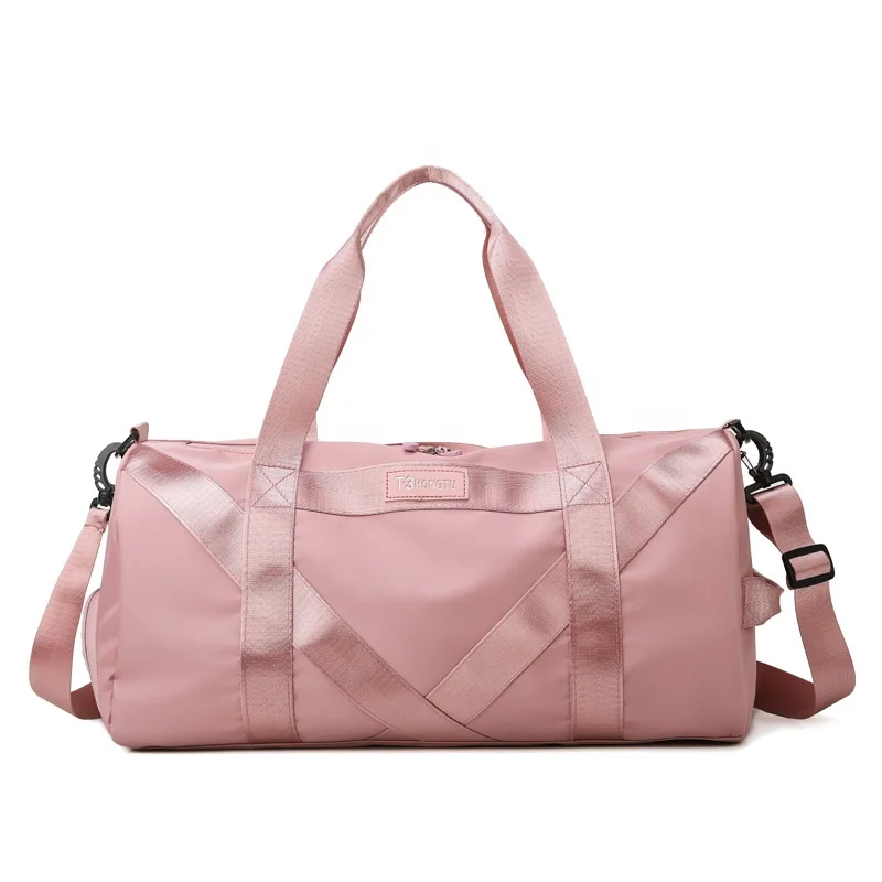 
Wholesale Outdoor Travel Sport Custom Logo Oxford Waterproof Gym Bag 