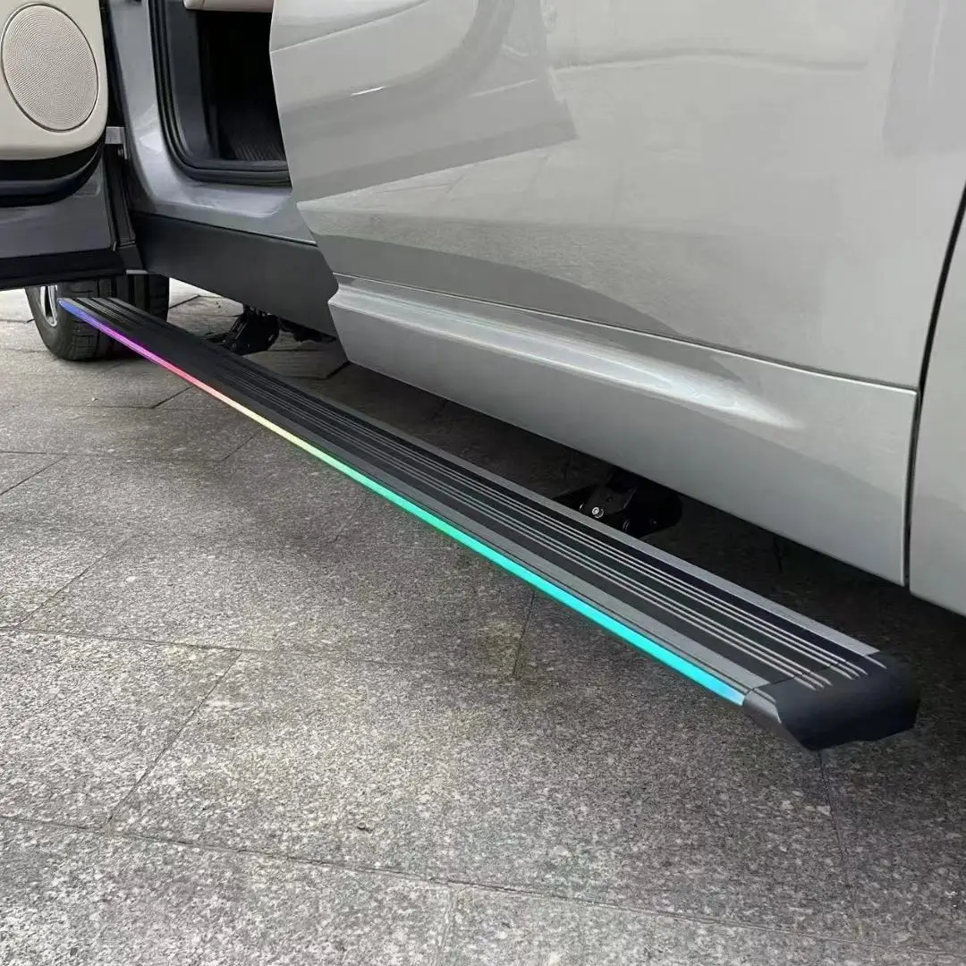 App control Decorative  Universal Foot rest Pedal Side Step Bars Running Boards universal for SUV Mitsubishi Outlander 2023 2024