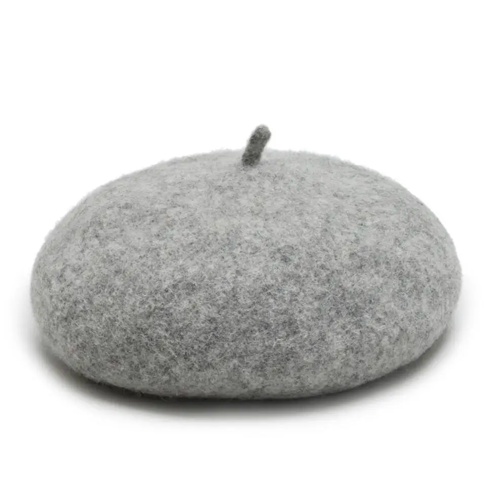 
Wholesale New Winter women hat Vintage Berets wool Caps pillbox hat Beret boinas mujer Wool Beanie Hat 