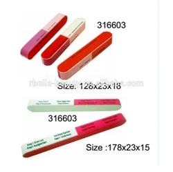 Yangjiang Factory Directly Sale Disposable Color printing Sunshine nail buffer block