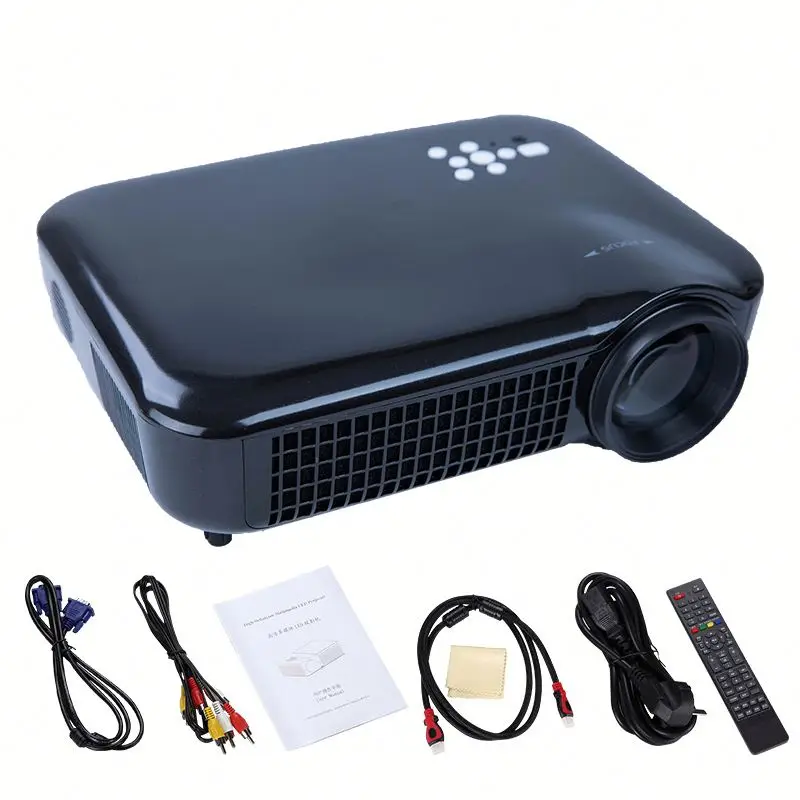 New upgrade 1080p full Full super clear 10000 1 home theatre projector