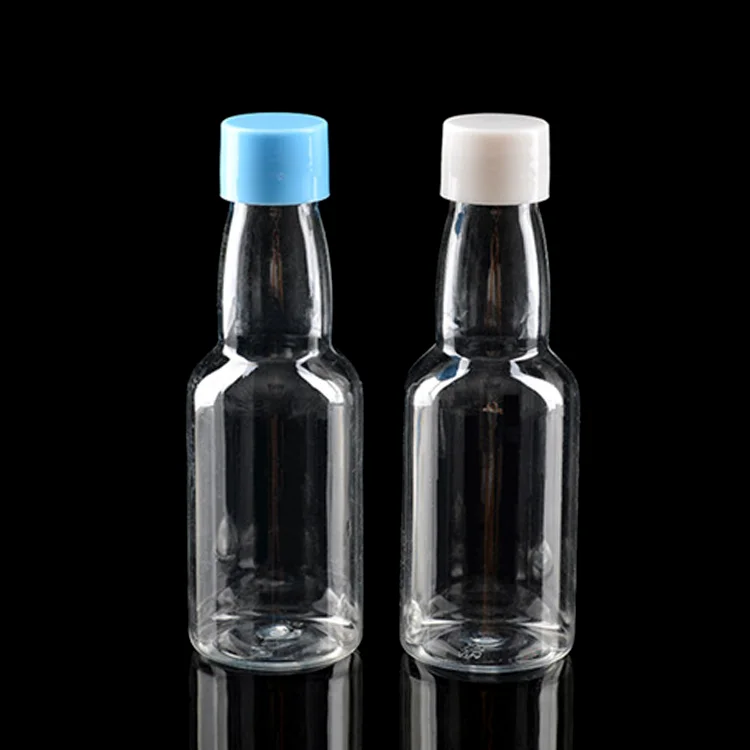 50ml 80ml 100ml 150ml plastic beer bottle juice bottle hot sauce bottle 5oz hot sauce packing