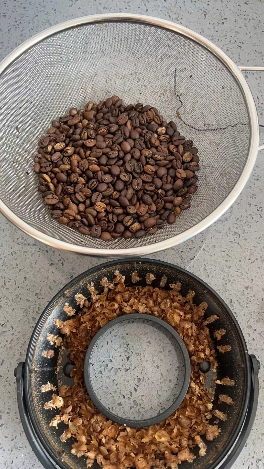 JEWIN Electric Coffee Bean Roaster Machine for Home Use 900W Rich Flavour 220V 100g