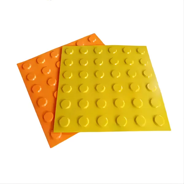Wholesale Custom durable anti- slip PVC/TPU/PE material rubber tactile Indicator Floor Tile