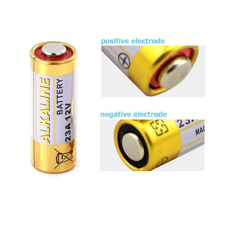 Manufactory Direct Customized Logo Cylindrica Battery Alkaline 23A 12V Batterie