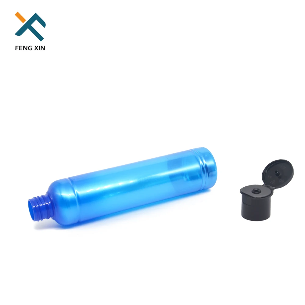 250 ml Clear Liquid Press Pump Dispenser plastic Bottle pet Cosmetic Toner Bottle discharge Makeup Nail  Remover oil Bottle