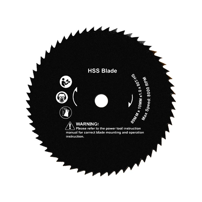 85 mm Diameter Black 85*10 Electric Drill Mini Saw Blade Carbide Circular Saw Blades For Woodworking