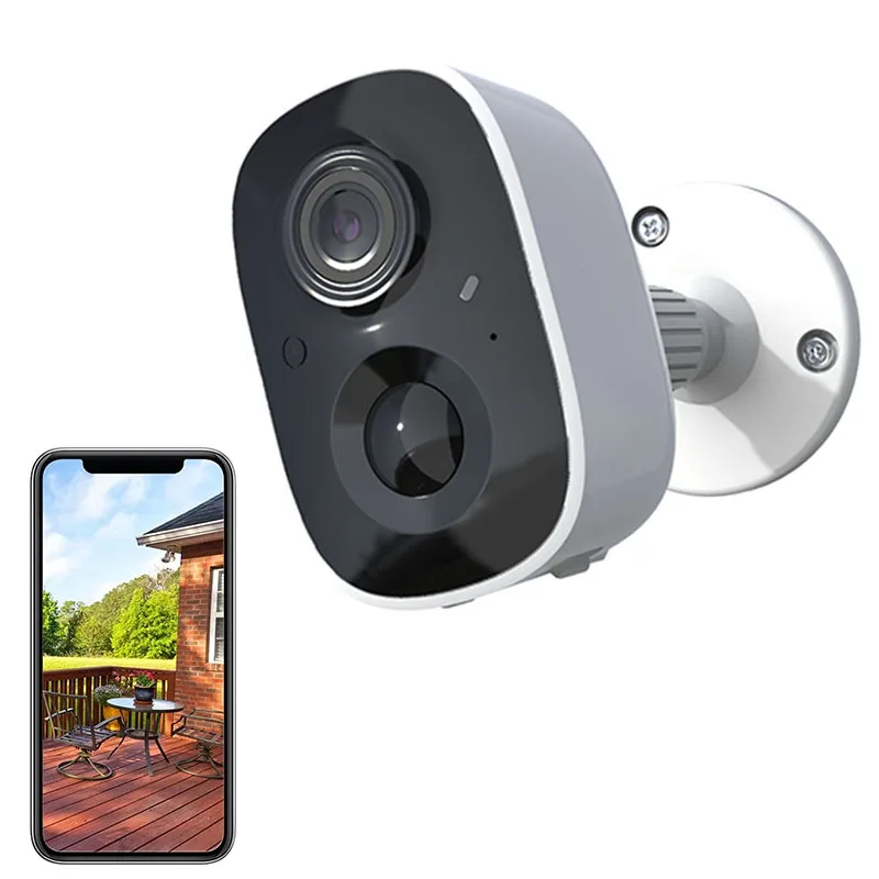 WIFI Camera 2MP Battery Powered Outdoor Wireless Security IP CAM PIR Alarm SD Card Record CCTV 1080P Video Surveillance CAMERA
