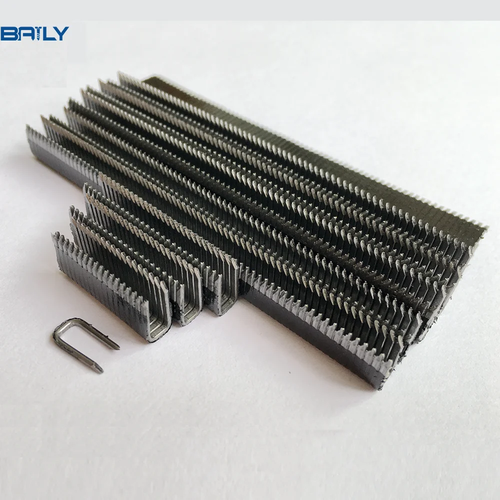 BAILY preferably supply high carbon staples for outdoor rattan furniture manufacturing