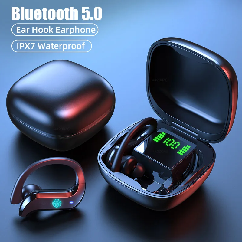 Globalcrown Bluetooth беспроводной 9D Hi-Fi стерео звук наушники-вкладыши TWS с в-ухо водонепроницаемый мини-гарнитура