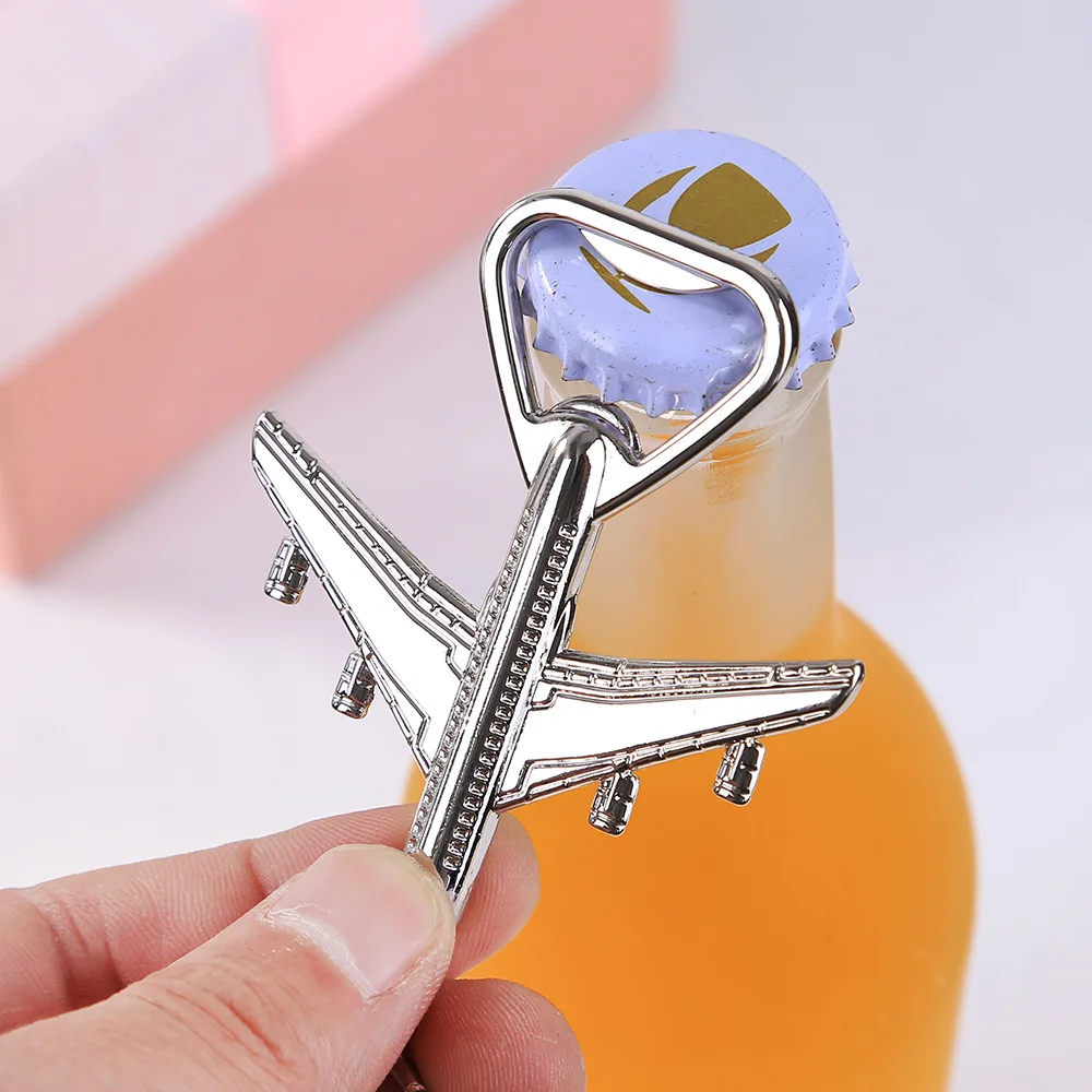 YYX Personalised Wine Beer Opener Mini Cheap Airplane Style Bottle Opener