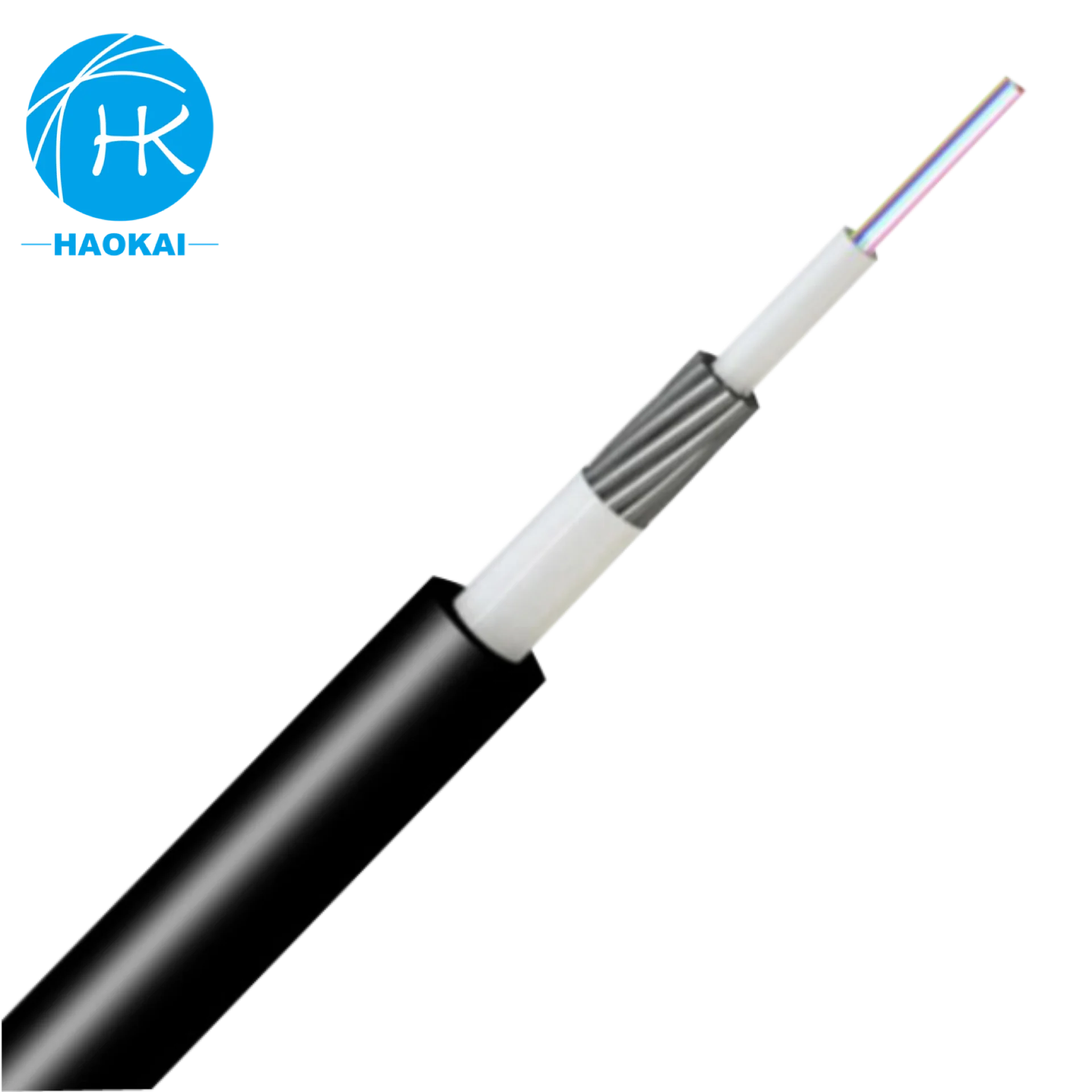 Оптический 12-288 ядро Многожильная свободная трубка Центральный проводник наружный ленточный волоконно-оптический кабель Gyfty