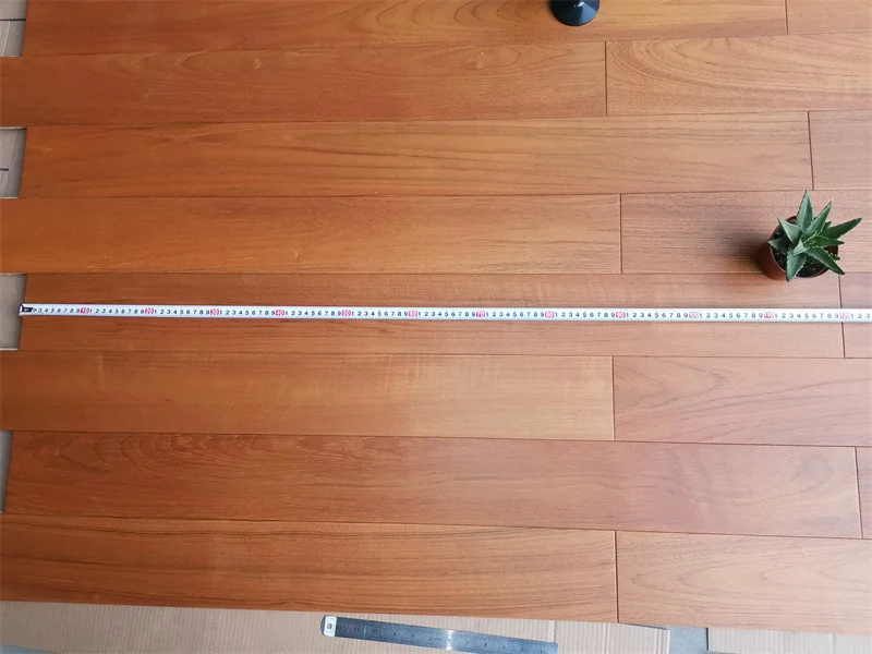 High quality matt teak parquet multilayer engineered wood floor