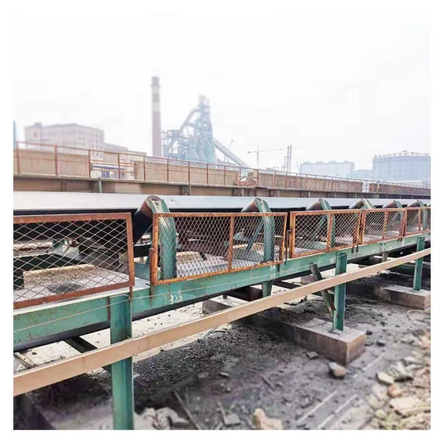 Aging Resistance Vertical Corrugated Inclined Skirt Sidewall Cleated Rubber Conveyor Belt