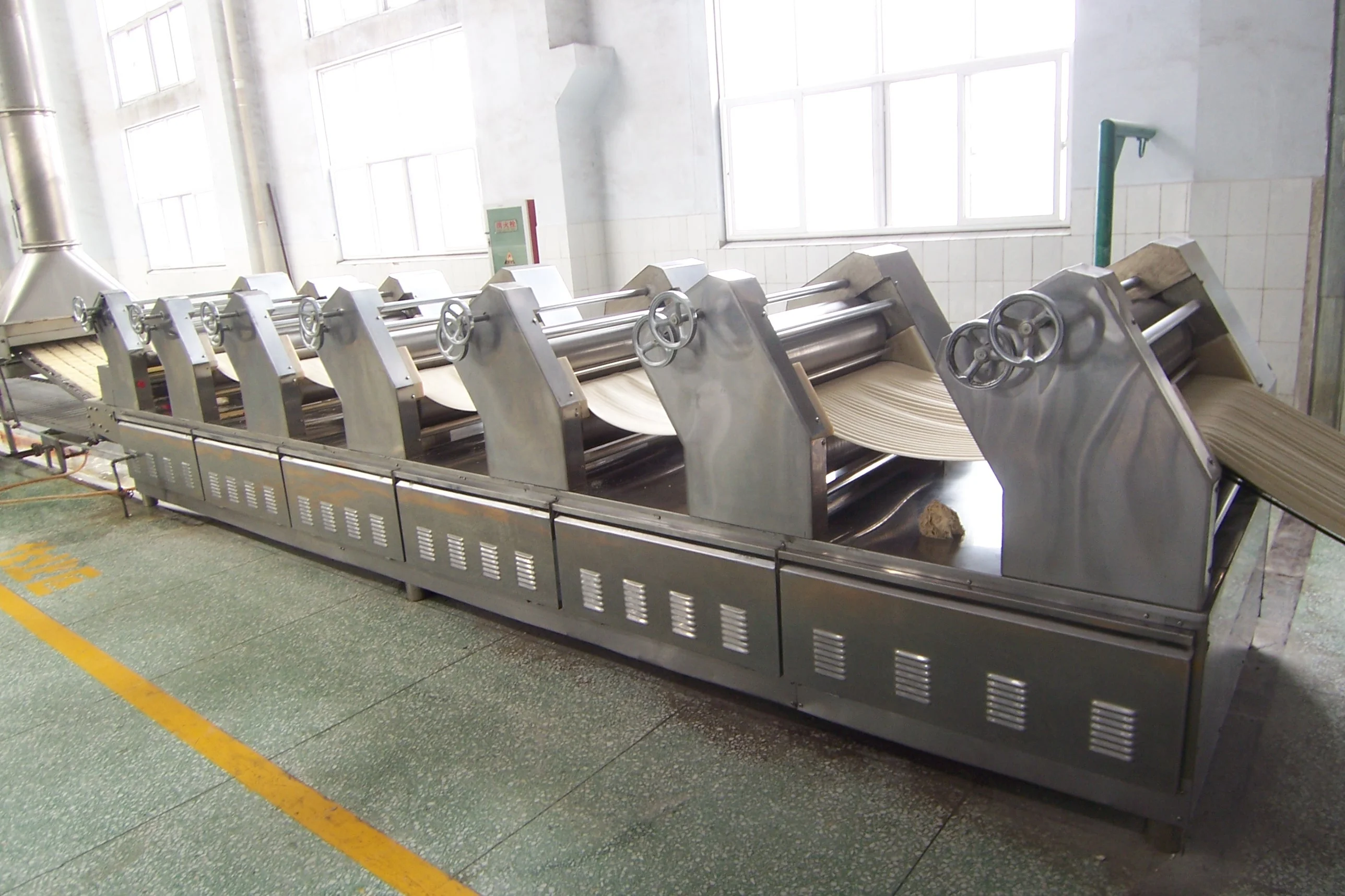 Fully Automatic Frying Noodle Making Machine Grain Product Noodle Making Machine