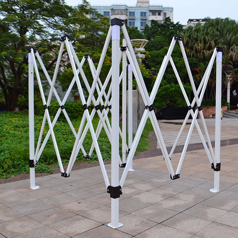 High Quality 10*10ft Steel Folding Tent Frame Easy-Up Canopy Wholesale Folding Tent Structure