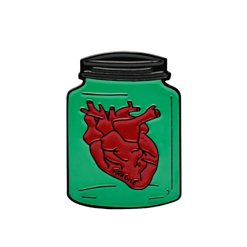 Custom Designer Anime Glitter Enamel Lapel Safety Pins Top Brooches Shiny Badge