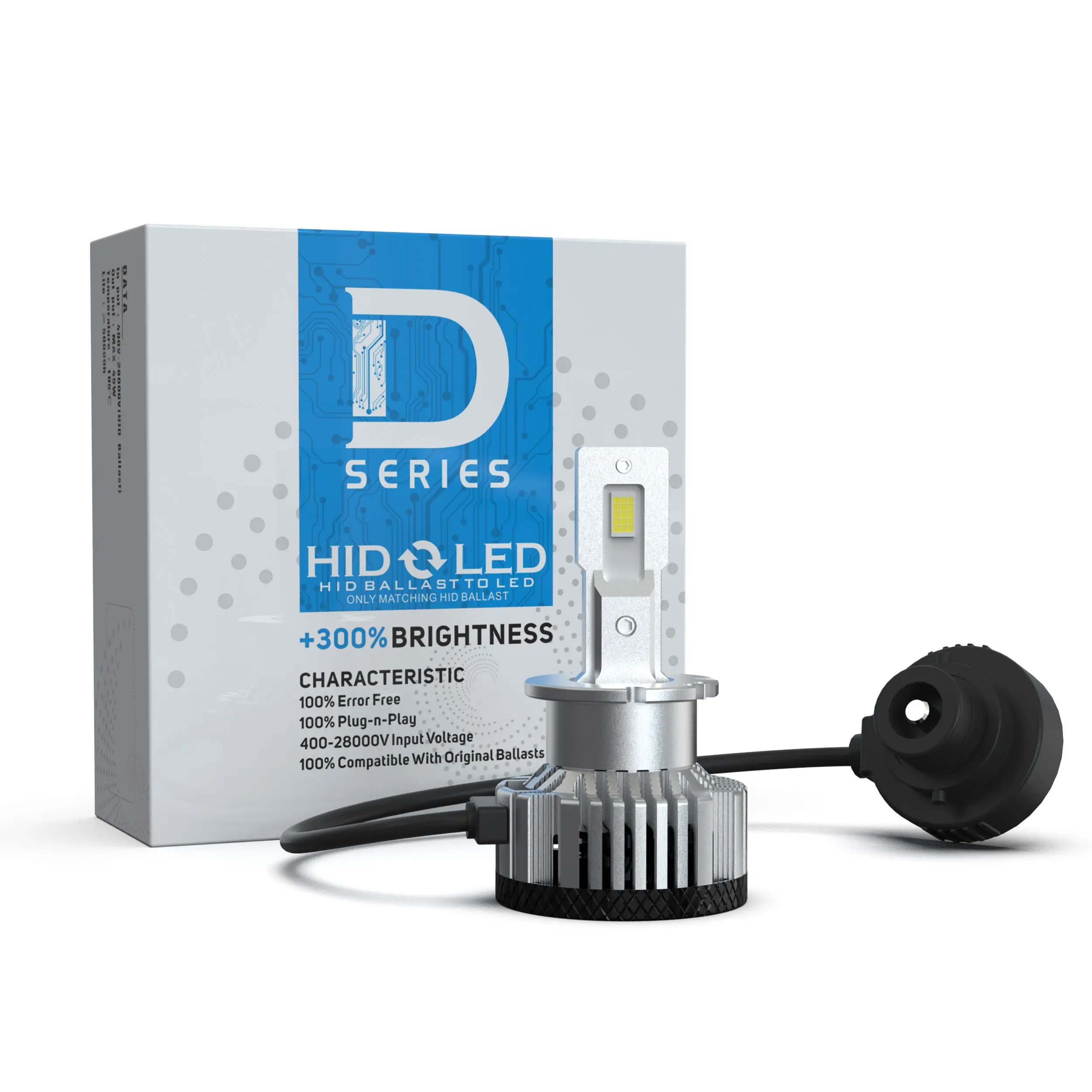 d1s led headlight 35w 55w  d series turbo kit car light bulb 10000lm super bright halogen & xenon headlights