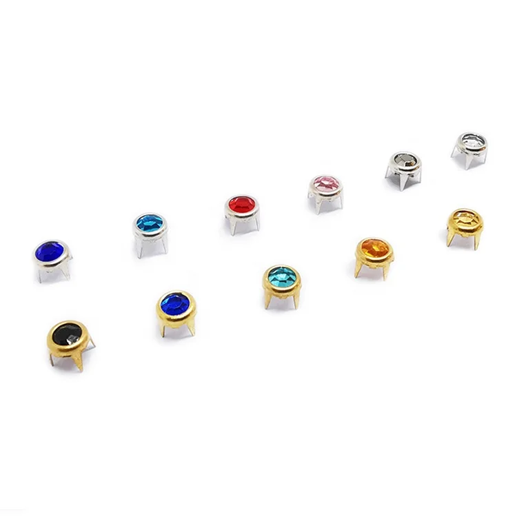 Factory Wholesale Color Claw Drill Rivets DIY Jewelry Decoration Bag Accessories (1600455778588)