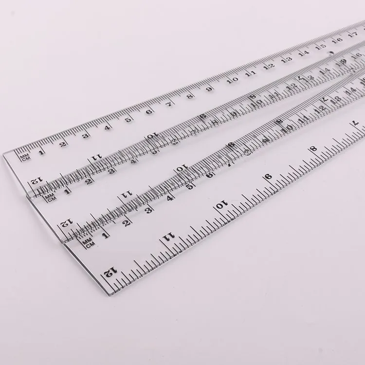 Organic t-square flexibility strong ruler has a good wear resistant material to prevent from scratching