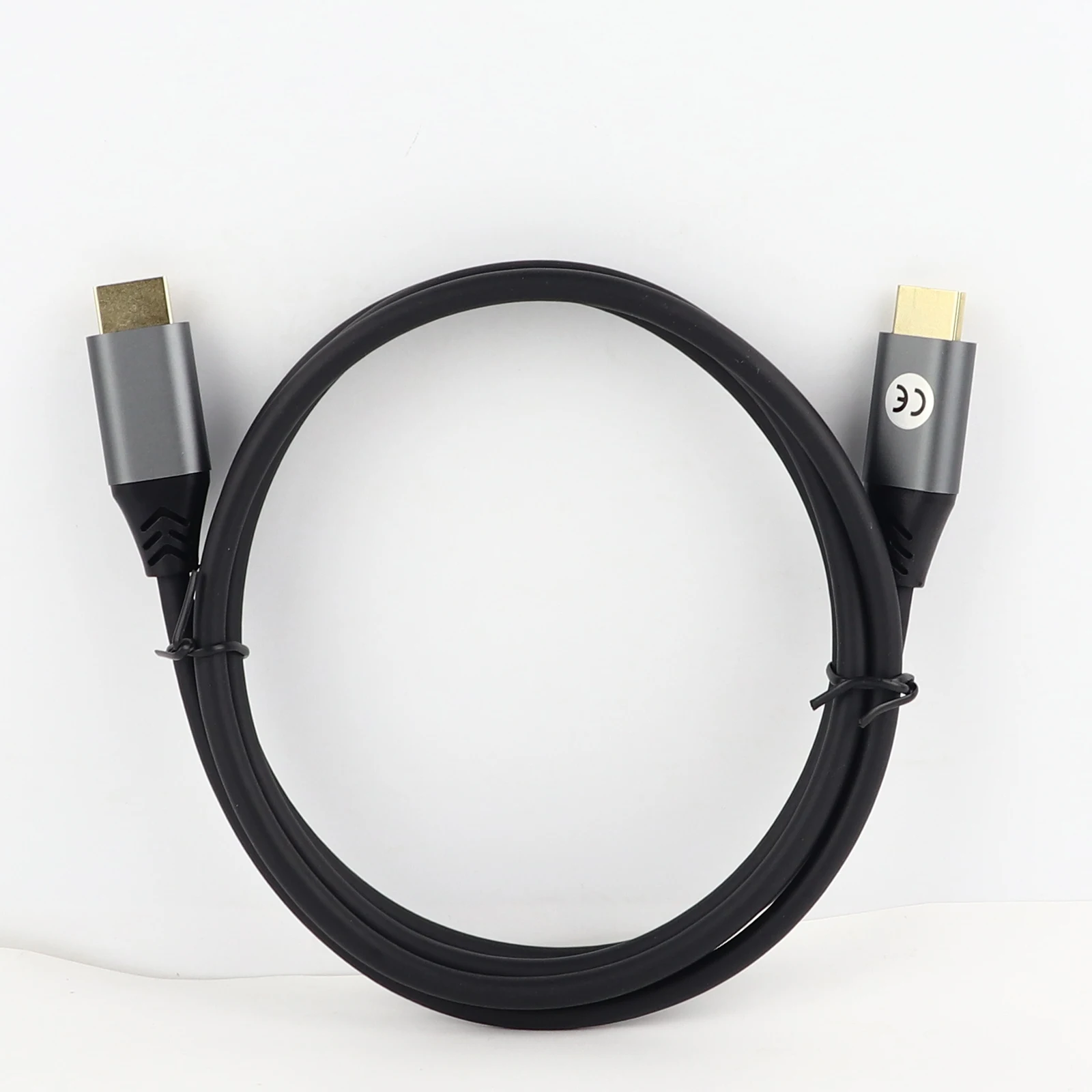Мультимедийный интерфейс высокой четкости V2.1 высокоскоростной HDTV 8K 60 Гц 3D покрытый ПВХ видеокабель ТВ кабель 1 5 м UHD