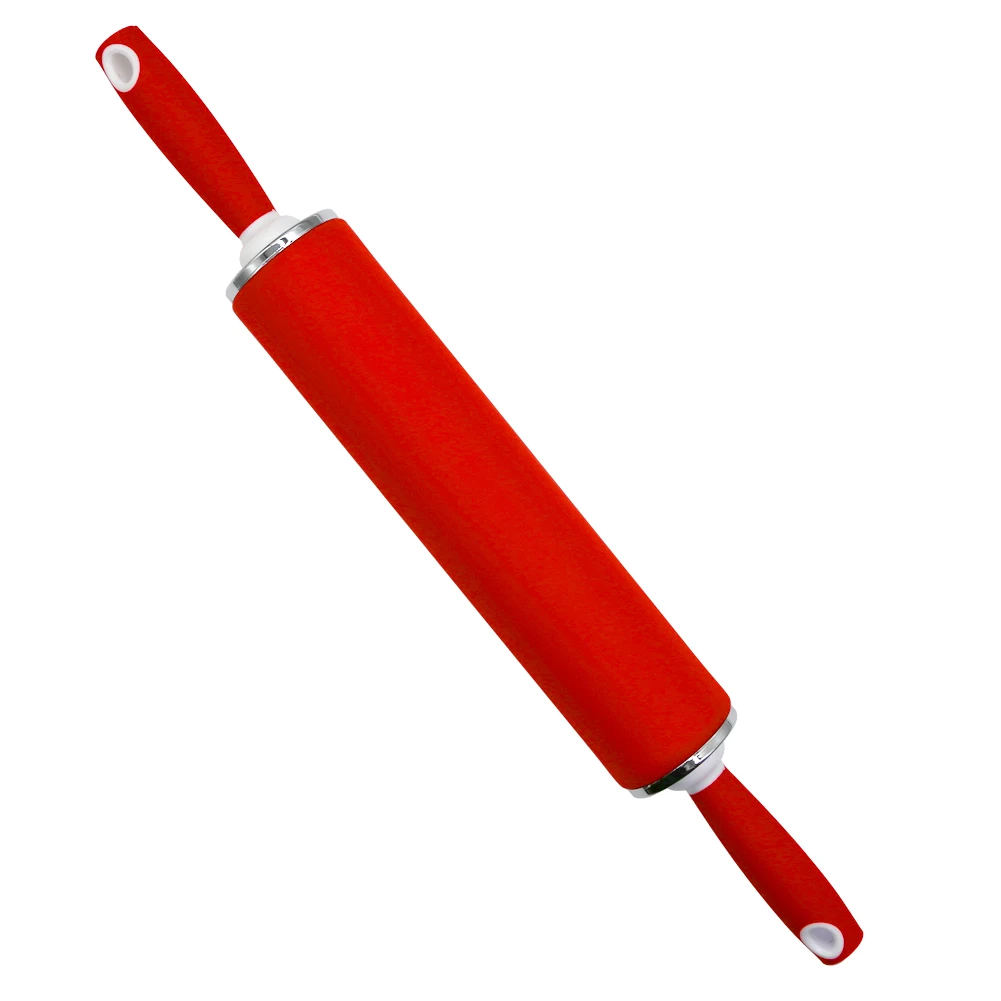 High Quality Baking Tools Nonstick Roller Pin Silicone Rolling Pin Pastry Mat Tool Set Kneading Pad Pastry Mat Tool Set