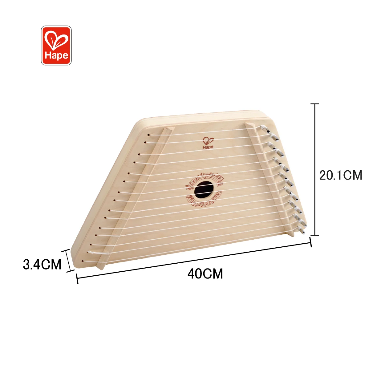 Baby Learning And Entertainment Musical Instruments Wooden Mini Harp