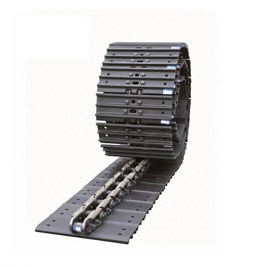 Mini Excavator Undercarriage Parts Track Group Steel Track Link Assy Track Chain Assembly For Kh035 Pc30 Ym55 Pc40