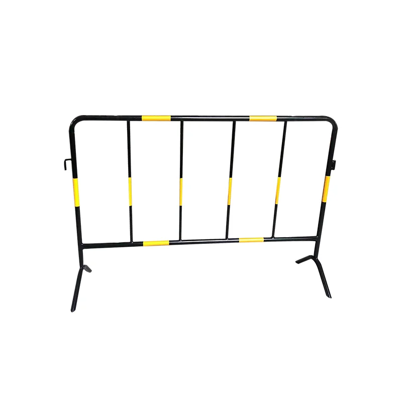 Construction Site Iron Horse Barrier Temporary Municipal Isolation Road Mobile Fence