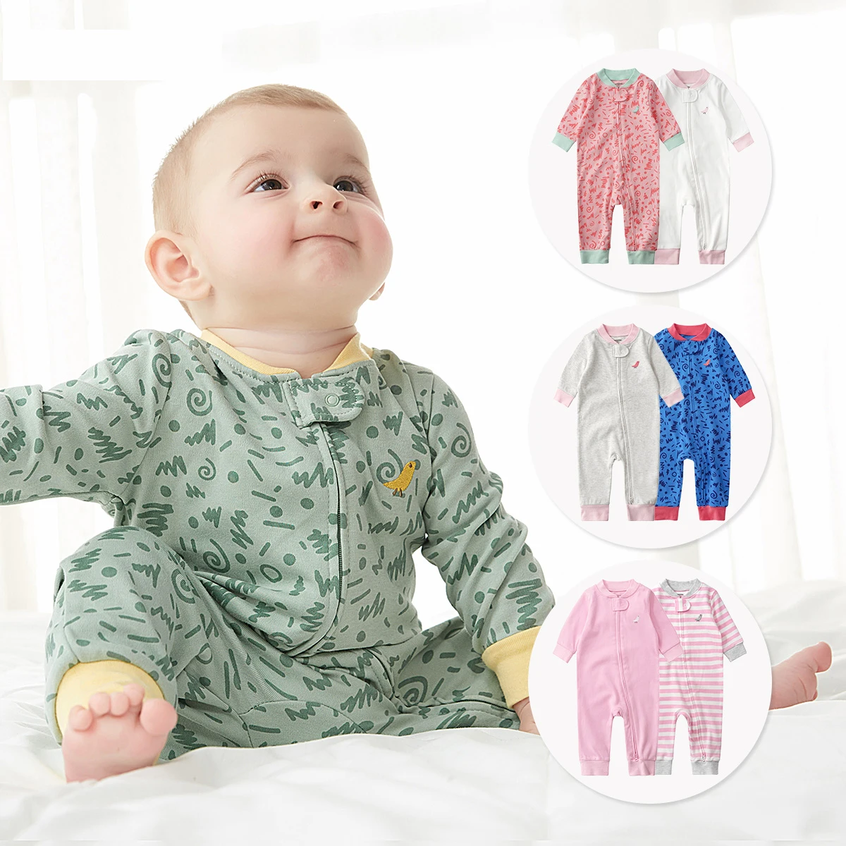 
Manufacture toddler boy baby newborn clothes onesie white 100% cotton custom printed plain baby clothes romper 