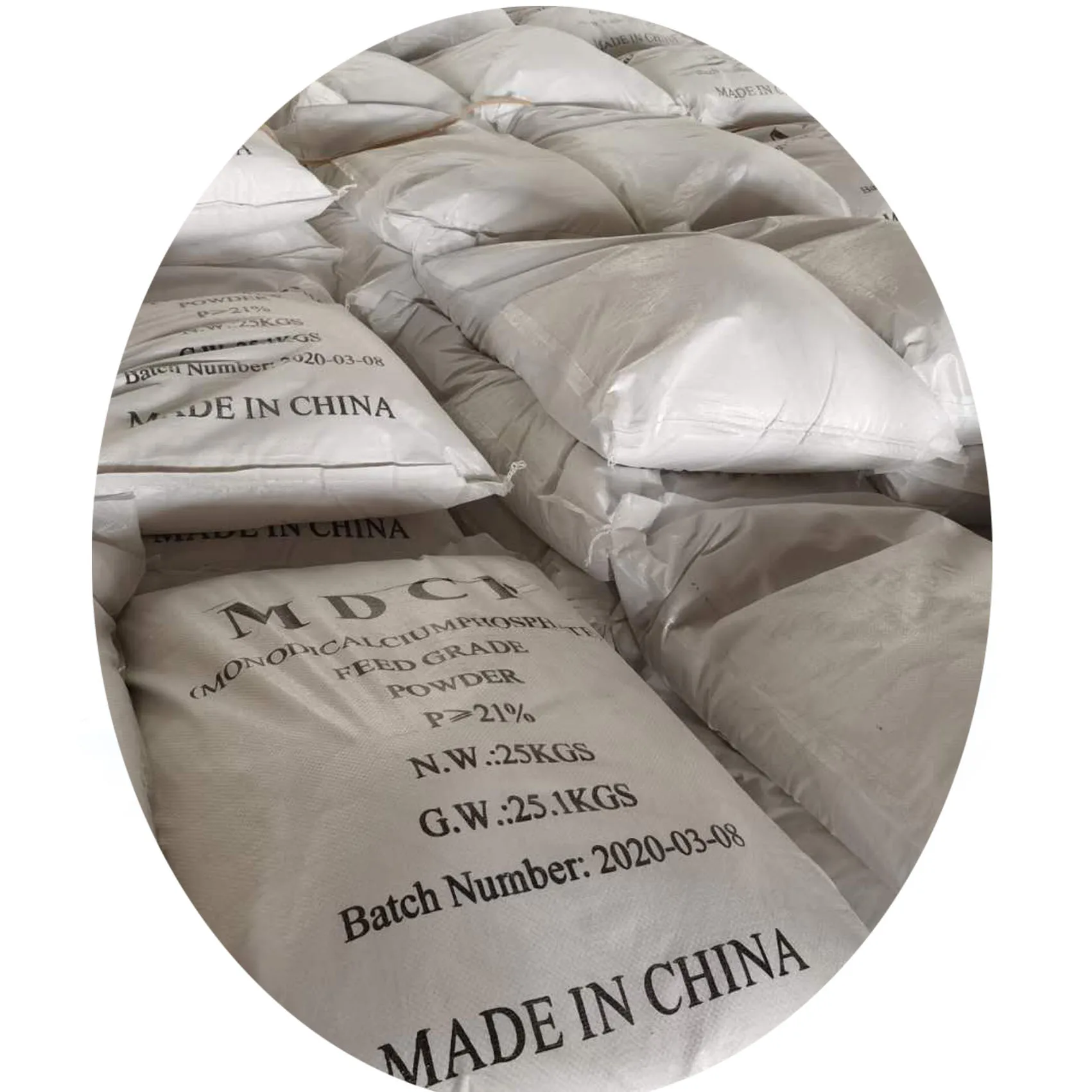 
MDCP white powder granular 21% Phosphorus 