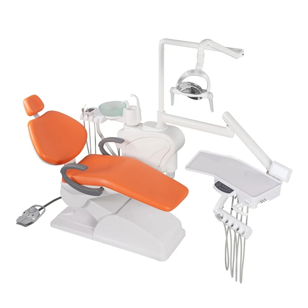 2021 Hot sale dental unit chair complete Integral Cheap Comfortable Dental Chair Economic Dental Unit