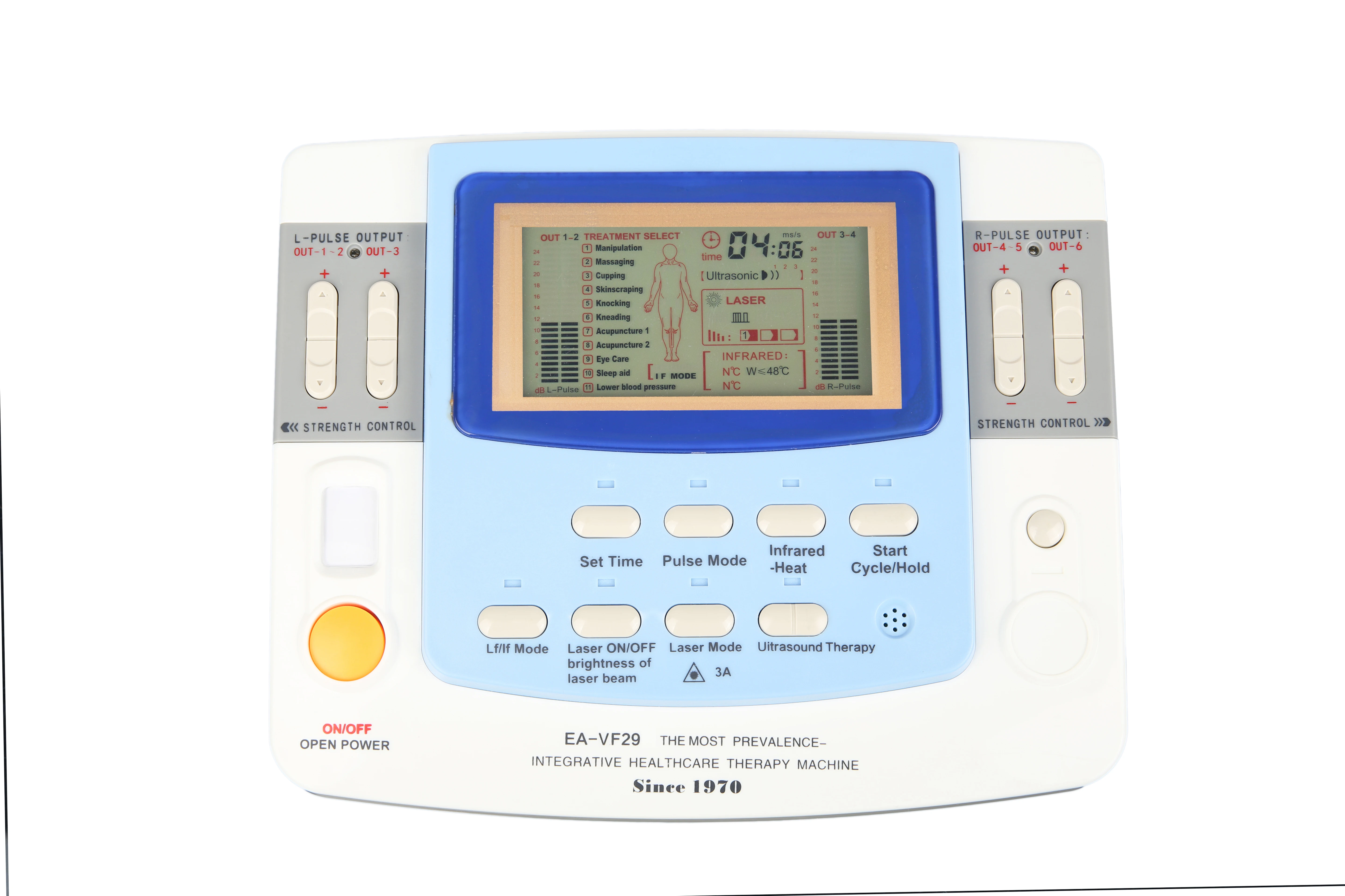 Multifunctional physiotherapy instrument massager TENS EMS meridian instrument  Pain Relief Muscle Stimulator