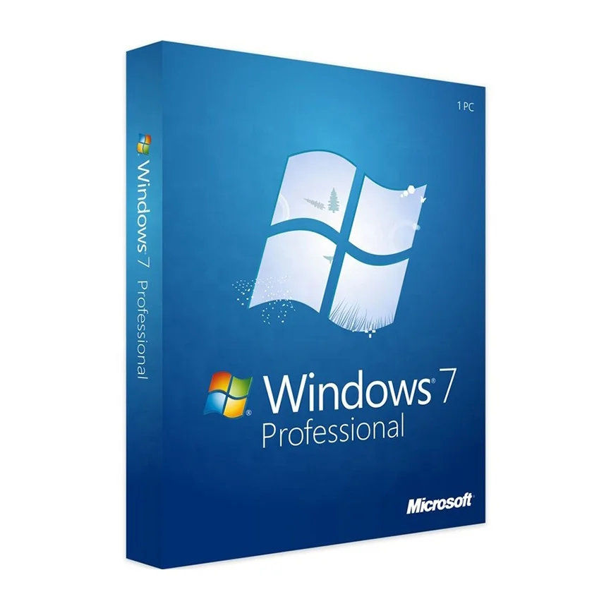 Профессиональный ключ Windows 7, лицензия на онлайн активацию, Windows 7 Pro