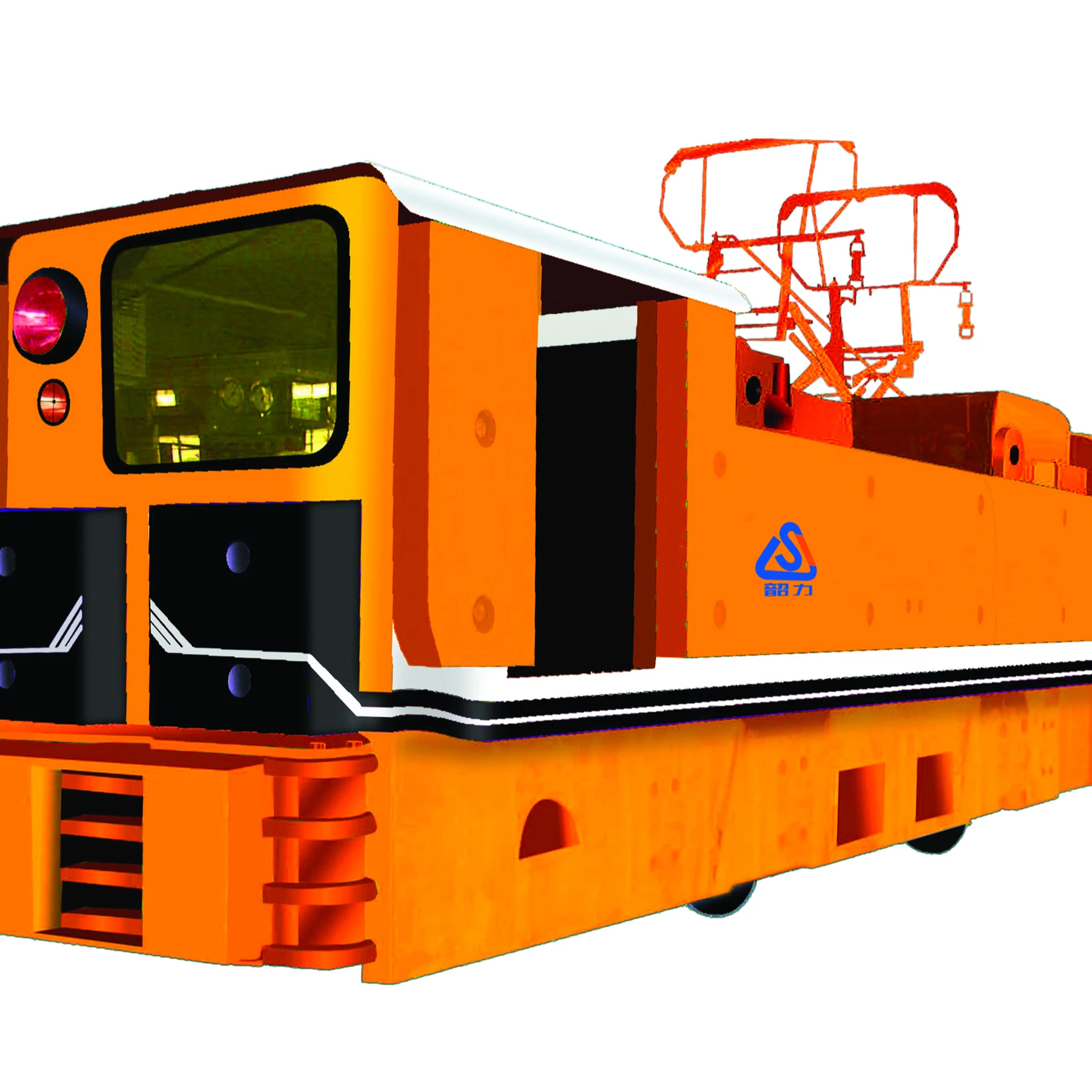 Factory Directly Selling 20 Tonne Anti-explosion Diesel-electric Locomotive for Mine Tunnel Transportation