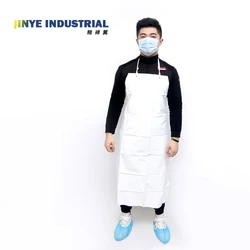 Reusable Industrial Washable Butcher Apron Gardening Work Pvc Chef Apron